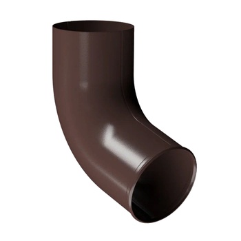 DOCKE STAL PREMIUM Отвод трубы Шоколад (водосток металлический)