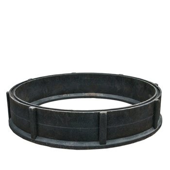 Полимер-песчанное кольцо колодца 750 черное