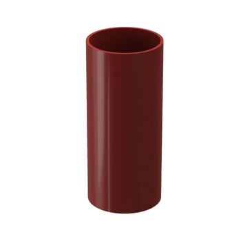 DOCKE STANDARD Труба водосточная 1м Красный (водосток пластиковый)
