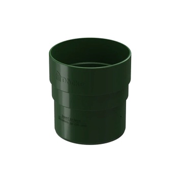 DOCKE STANDARD Муфта соединительная Зеленый (водосток пластиковый)