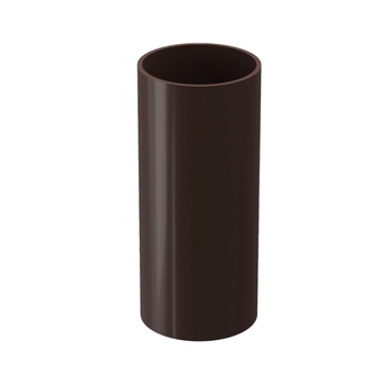 DOCKE STANDARD Труба водосточная 2м Темно-коричневый (водосток пластиковый)