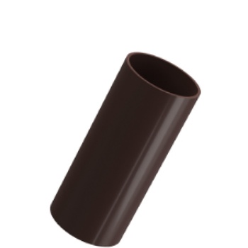 ТРУБА водосточная D=80/L=3000(темно-коричневая) DOCKE"Standard"