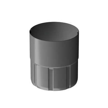 DOCKE STAL PREMIUM Муфта соединительная Графит (водосток металлический)