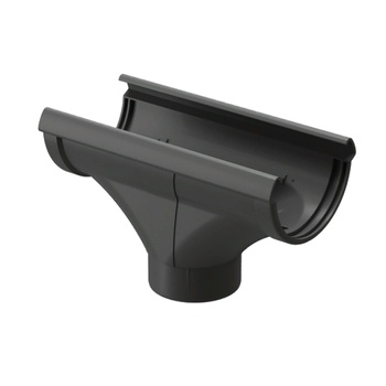 DOCKE LUX Воронка Графит (водосток пластиковый)