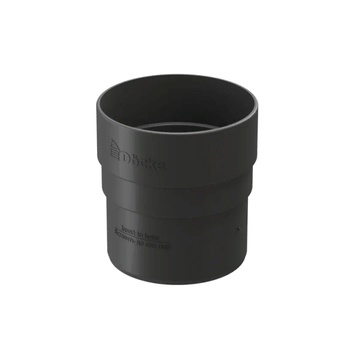 DOCKE STANDARD Муфта соединительная Серый (водосток пластиковый)