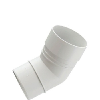 КОЛЕНО D=80/45гр. (белое) DOCKE"Standard"