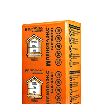 Утепл. ПЕНОПЛЭКС КОМФОРТ 100мм (1185×585×100мм) /0,2772мᶟ/4шт./2,7729м²