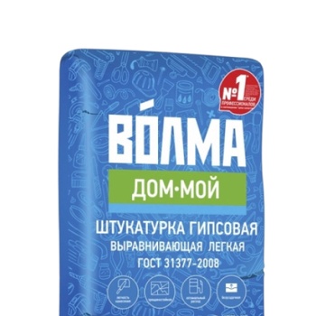 ШПАКЛЕВКА ПОЛИМЕРНАЯ ГИПСОВАЯ "ВОЛМА ДОМ МОЙ" 19кг