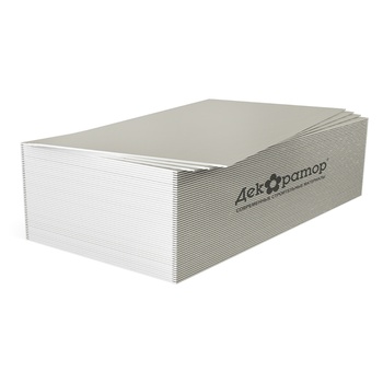 ГИПСОКАРТОН Декоратор"RBM" ГКЛ ПЛУК-9,5х1200х2500 (66шт./пал)