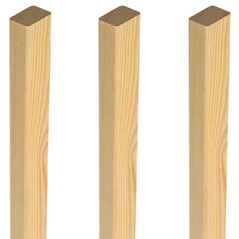 Брусок сухой СТРОГАННЫЙ 20х40х2000мм (сорт В)