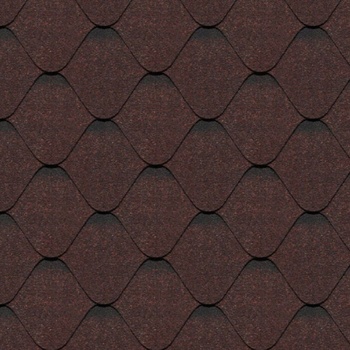 Гибкая черепица Docke PIE, серия PREMIUM, коллекция НИЦЦА Какао 2,9м2