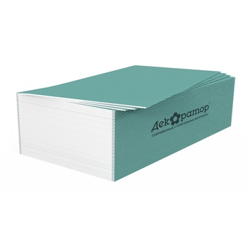 ГИПСОКАРТОН Декоратор"RBM" ГКЛВ ПЛУК-9,5х1200х2500 (66шт./пал)