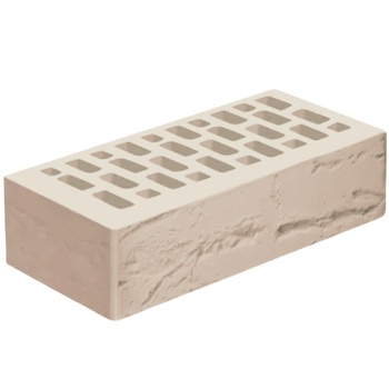 Кирпич Лицевой Одинарный МАГМА (ВАНИЛЬ-АНТИК) КР-л-пу 1НФ/150/1,2/100 (250х120х65, М150) (420шт.)