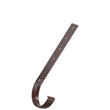КРОНШТЕЙН желоба (Метал.) D=120 (темно-коричневый) DOCKE"Standard"