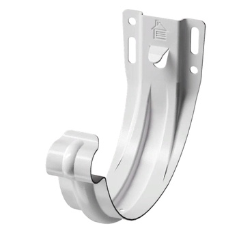 DOCKE STAL PREMIUM Карнизный кронштейн Пломбир (водосток металлический)