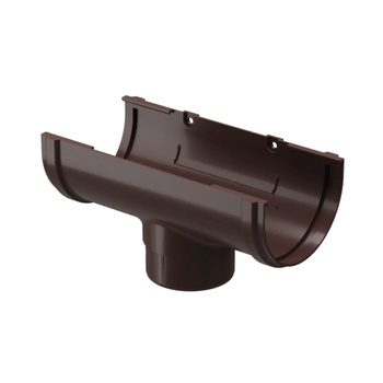 DOCKE PREMIUM Воронка Шоколад (водосток пластиковый)