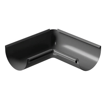 DOCKE STAL PREMIUM Угол внутренний 90° Графит (водосток металлический)