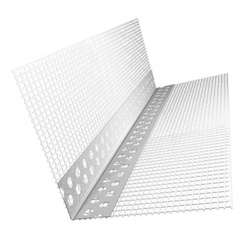 Профиль угловой ПВХ с армирующей сеткой 10х15см 2,5м (100шт./уп)