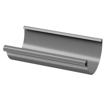 DOCKE STAL PREMIUM Желоб полукруглый 3м Графит (водосток металлический)