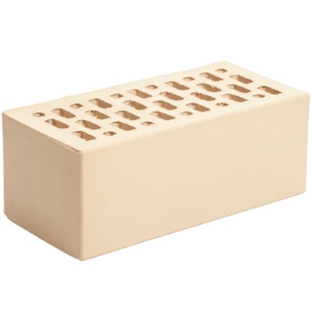 Кирпич (Дубенский) керамический ПОЛУТОРНЫЙ пустотелый лицевой ВАНИЛЬ М-150 (308шт.)