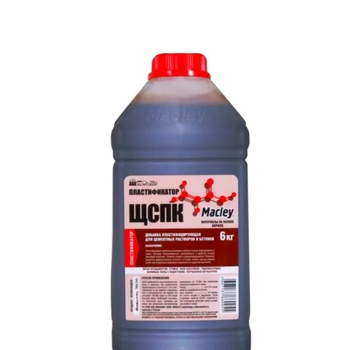 Пластификатор МАКЛЕЙ ЩСПК 5л.(6кг)