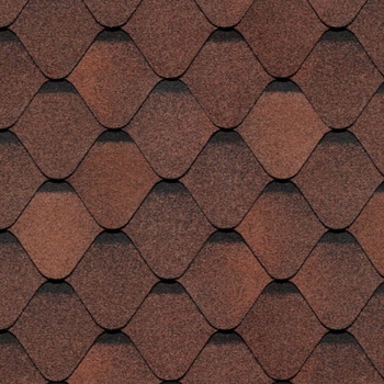 Гибкая черепица Docke PIE, серия PREMIUM, коллекция НИЦЦА Кофе 2,9м2