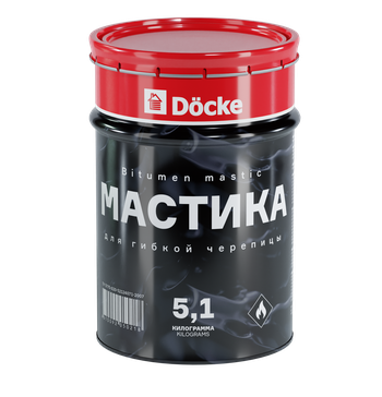 Мастика для гибкой черепицы 5,1 кг(5л)