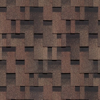 Гибкая черепица Docke PIE, серия PREMIUM, коллекция ГЕНУЯ Трюфель 3м2
