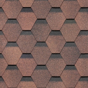 Гибкая черепица Docke PIE, серия PREMIUM, коллекция ШЕФФИЛД Кофе 3м2