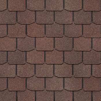 Гибкая черепица Docke PIE, серия PREMIUM, коллекция ЦЮРИХ Арахис 3,1м2