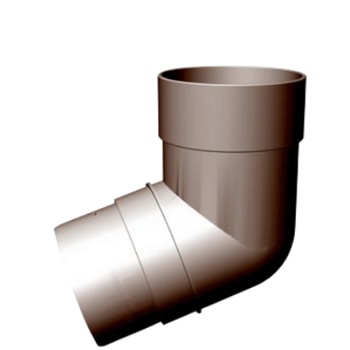 КОЛЕНО D=85/45гр. (шоколад) DOCKE"Premium"