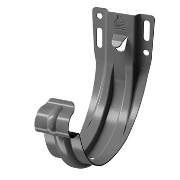 DOCKE STAL PREMIUM Карнизный кронштейн Графит (водосток металлический)