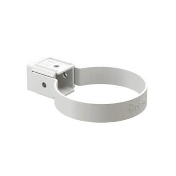 DOCKE STANDARD Хомут универсальный Белый (водосток пластиковый)