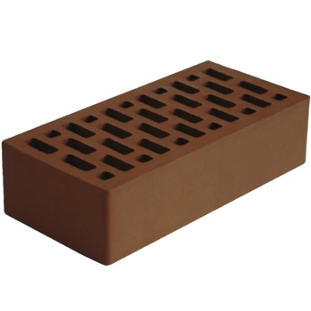 Кирпич (Дубенский) керамический ОДИНАРНЫЙ пустотелый лицевой ФЛЕШ ОБЖИГ М-150 (420шт.)