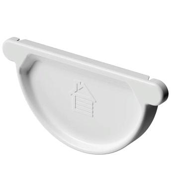 DOCKE STAL PREMIUM Заглушка желоба Пломбир (водосток металлический)