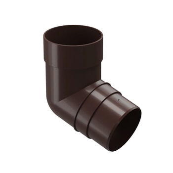DOCKE PREMIUM Колено 45° Шоколад (водосток пластиковый)