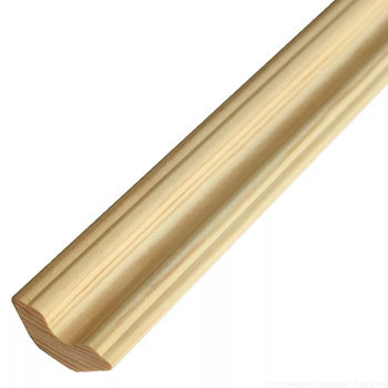 Плинтус 8х30х2500мм Фигурный М/Ш экстра