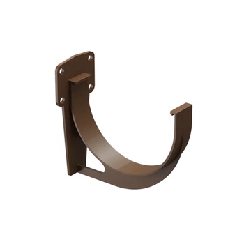 DOCKE PREMIUM Кронштейн желоба Каштан (водосток пластиковый)