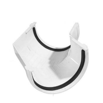 ЭЛЕМЕНТ УГЛОВОЙ D=120/135гр.(пломбир) DOCKE"Premium"