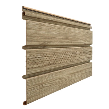 Софит Docke с центральной перфорацией Кедр Деке LUX под дерево
