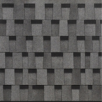 Гибкая черепица Docke PIE, серия STANDARD, коллекция DRAGON Серый 2,38м2 многослойная ламинированная